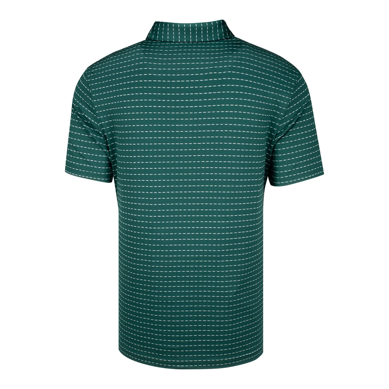 Adidas 2026 PGA Championship Dash Stripe Polo in Collegiate Green - Image 3