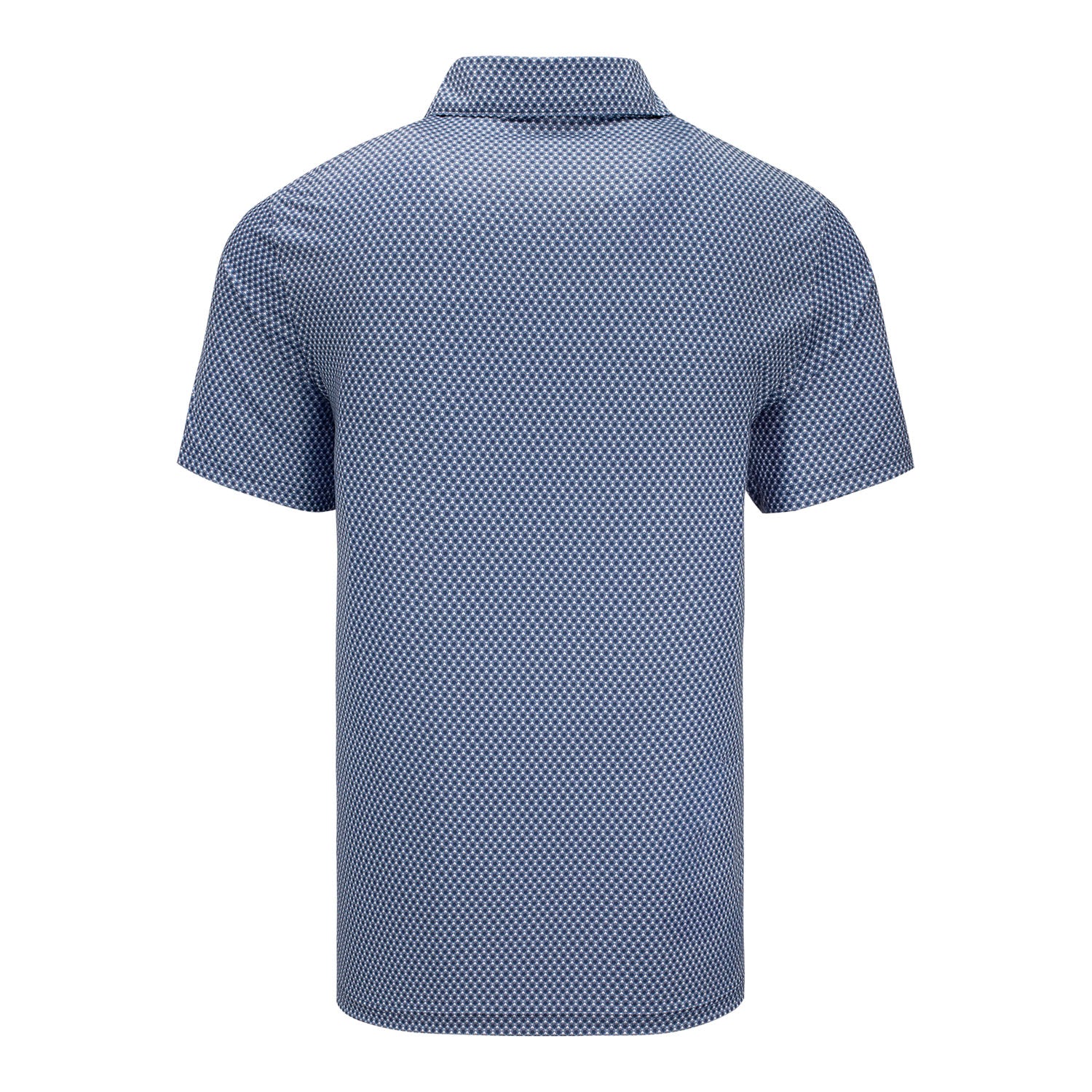 Nike 2027 PGA Championship Velocity Floral Polo in Work Blue and White - Image 3