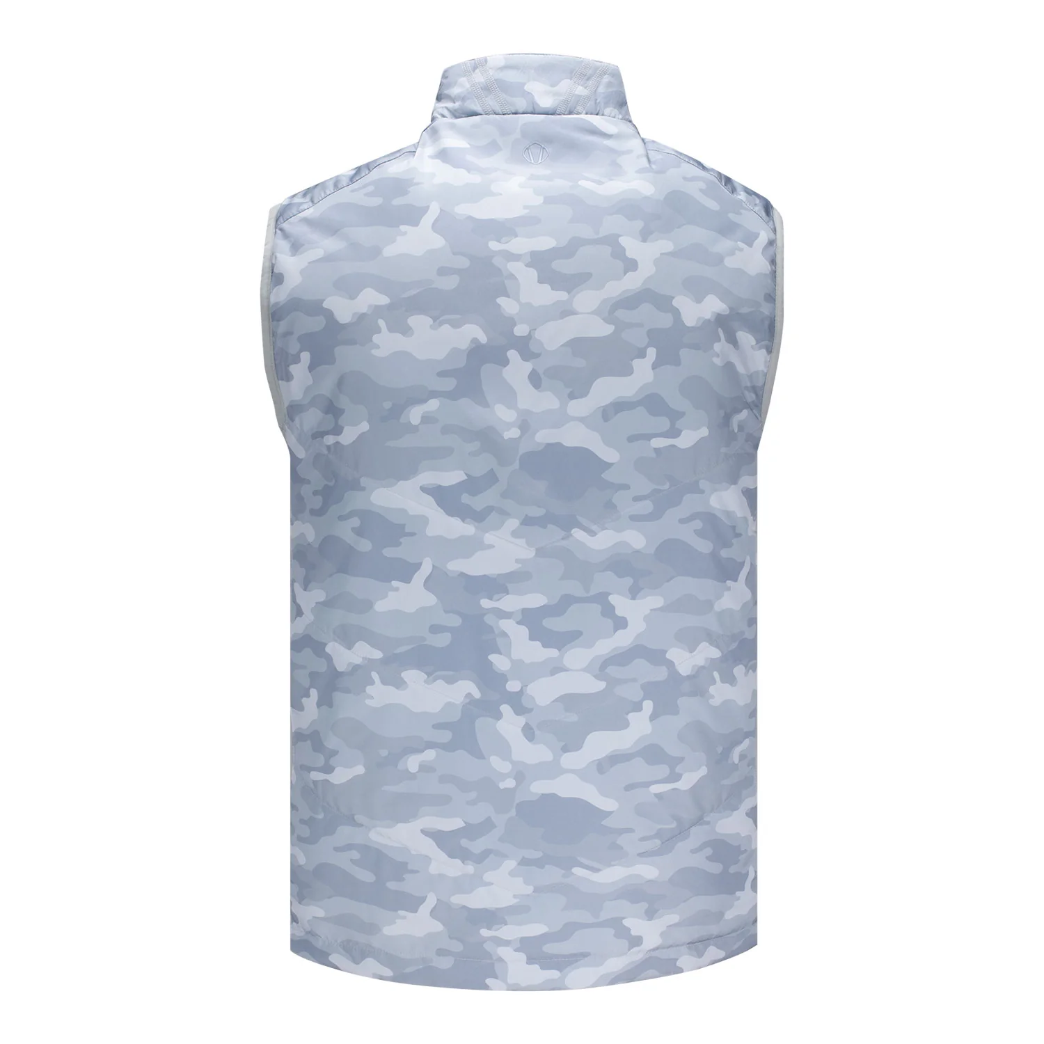 Sunice 2026 PGA Championship Element Shield Thermal Hybrid Reversible Vest in White and Magnesium Camo - Image 3