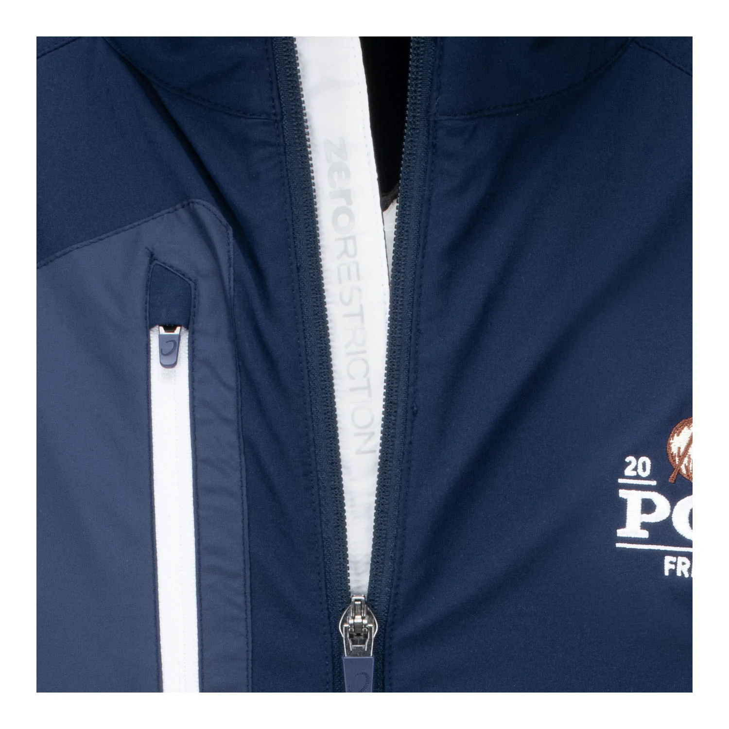 Zero Restriction 2027 PGA Championship Z700 Full Zip Vest in Navy - Image 3